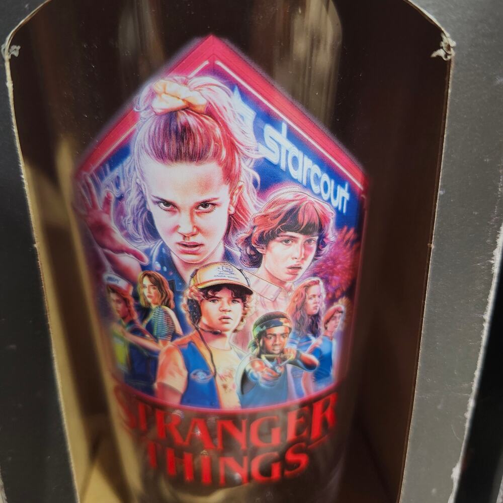 Stranger Things Collector Series Season 3 & 4 16oz Cups NIB Lot of 2